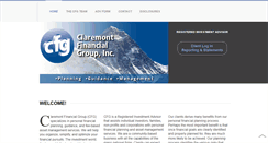Desktop Screenshot of claremontfinancial.com